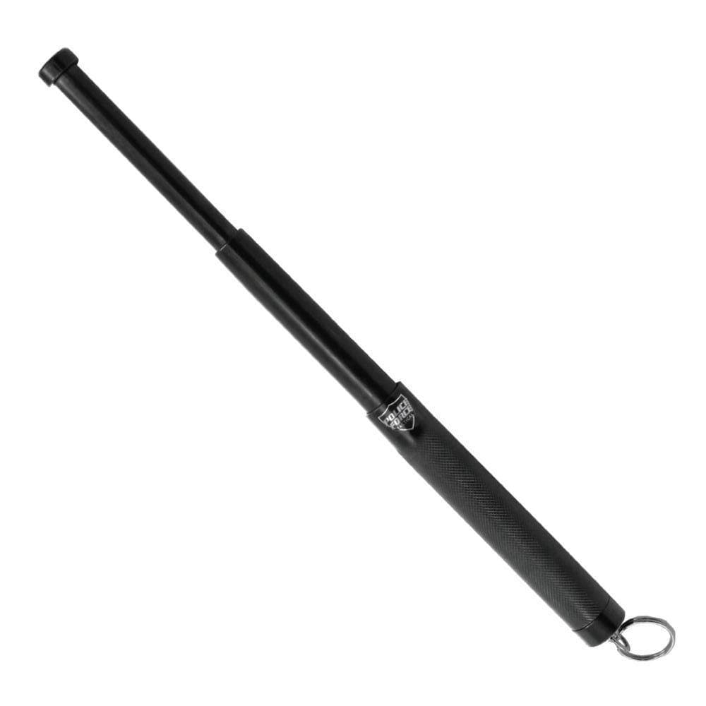 Police Force 12 Inch Expandable Steel Baton with Keyring