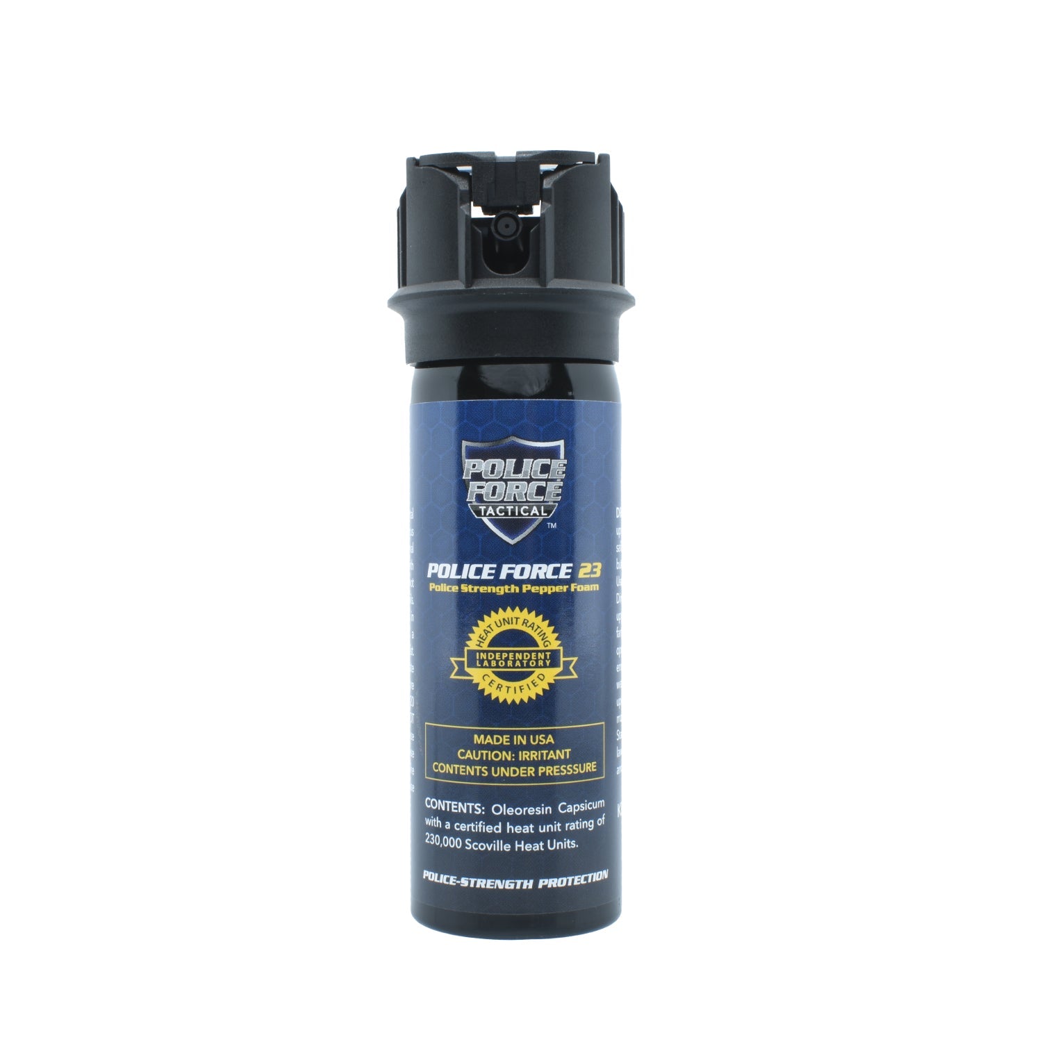 Police Force 23 Pepper Foam 3oz for Self Defense